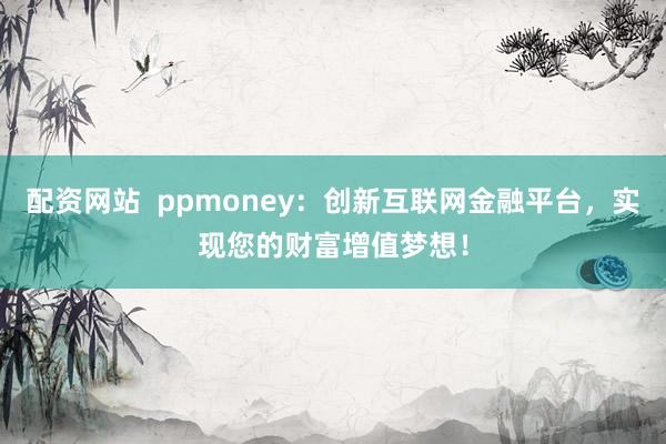 配资网站 ppmoney:创新互联网金融平台,实现您的财富增值梦想!