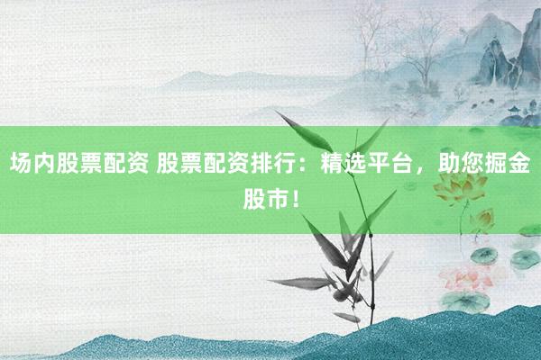 场内股票配资 股票配资排行：精选平台，助您掘金股市！